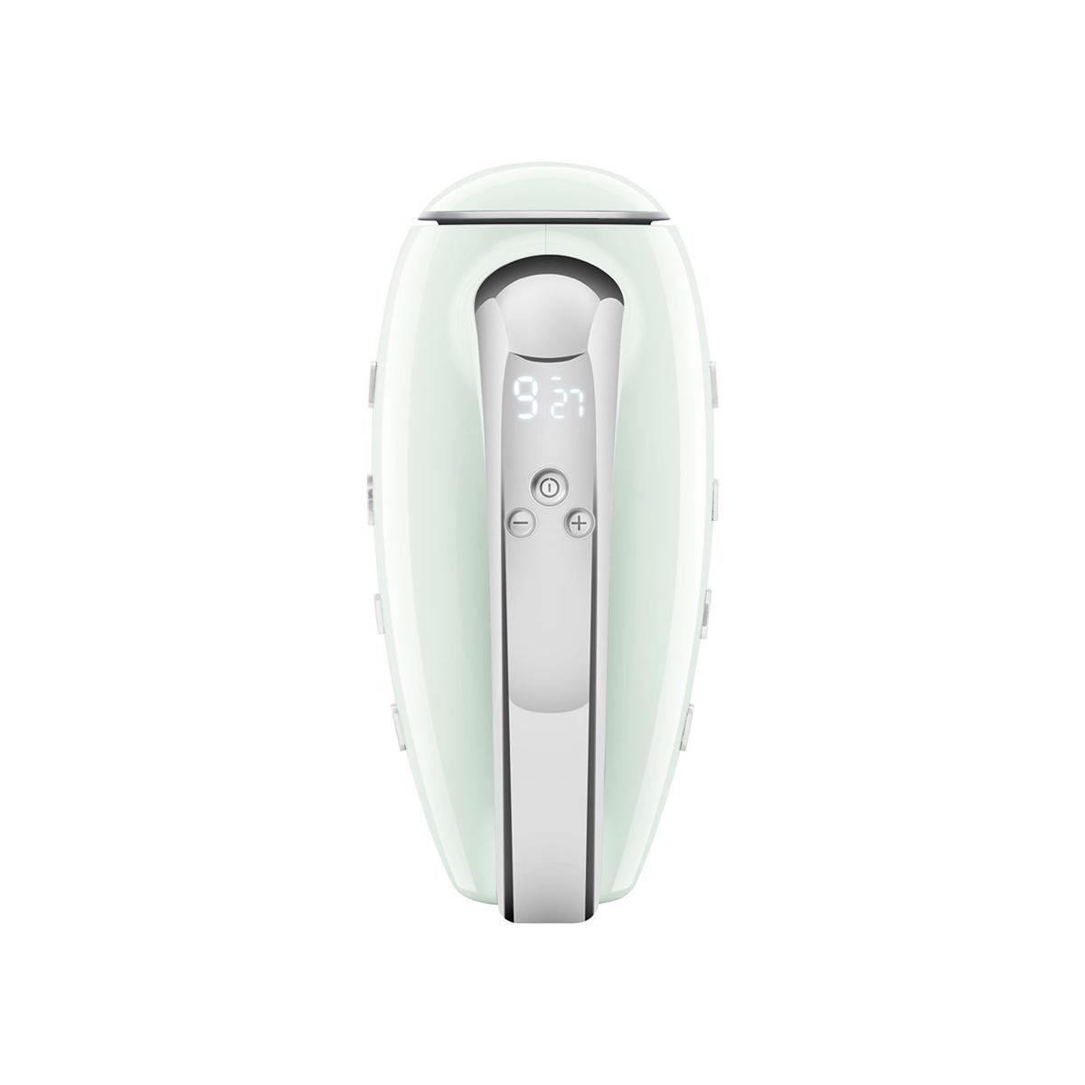 Batedeira Smeg Anni 50 HMF01PGEU de 250W com 9 Níveis de Velocidade e Função Turbo - Verde Água Polido Verde Água-9