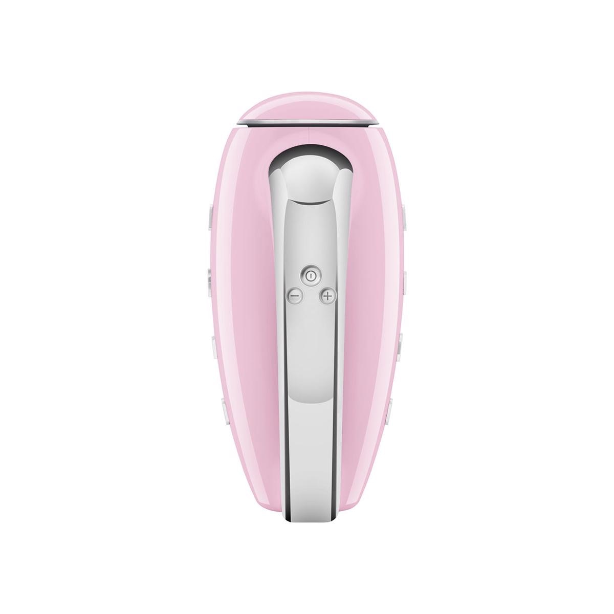 Batedeira Smeg Anni 50 de 250 W com 9 Níveis de Velocidade e Função Turbo Rosa-6