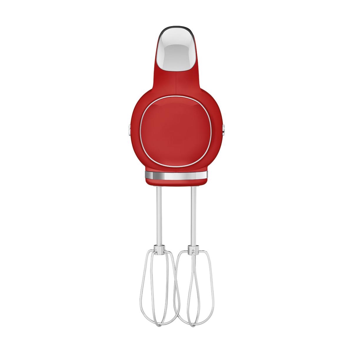 Batedeira Smeg Anni 50 de 250 W com 9 Níveis de Velocidade e Função Turbo Vermelho-2