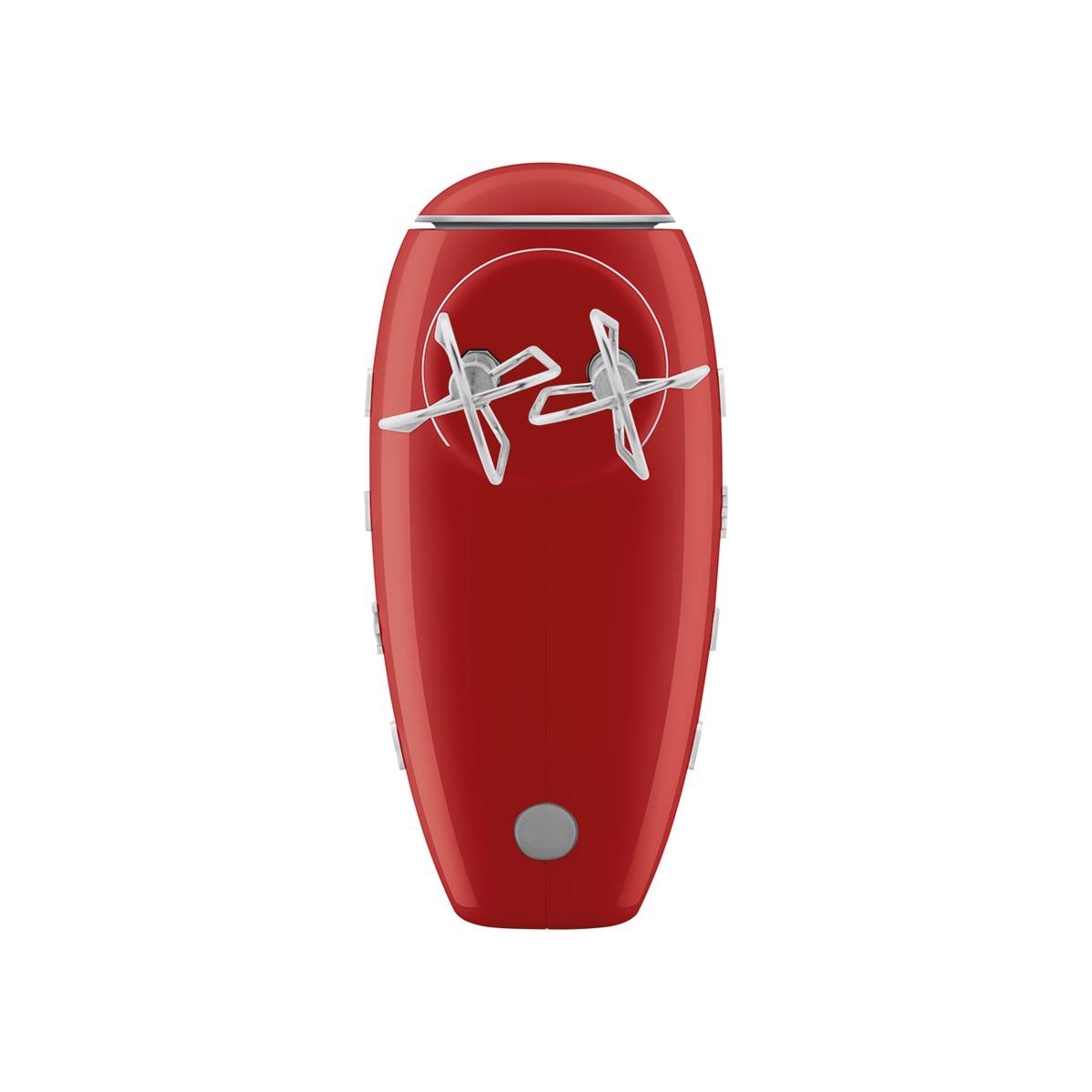 Batedeira Smeg Anni 50 de 250 W com 9 Níveis de Velocidade e Função Turbo Vermelho-5