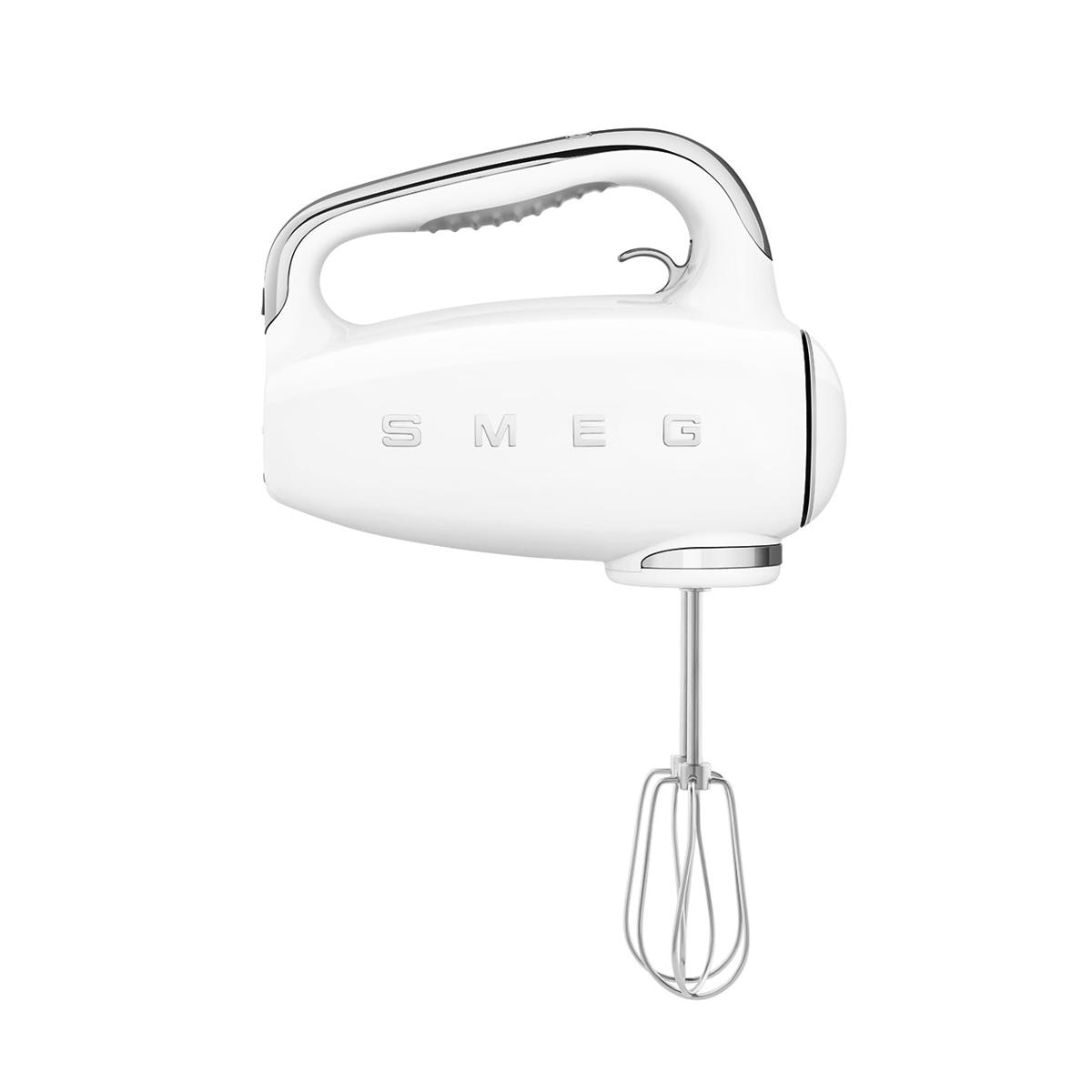 Batedeira Smeg Anni 50 de 250 W com 9 Níveis de Velocidade e Função Turbo Branco-3