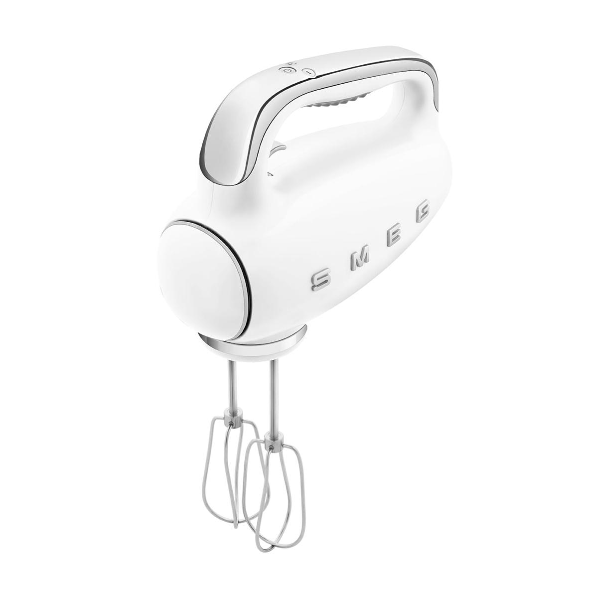 Batedeira Smeg Anni 50 de 250 W com 9 Níveis de Velocidade e Função Turbo Branco-7