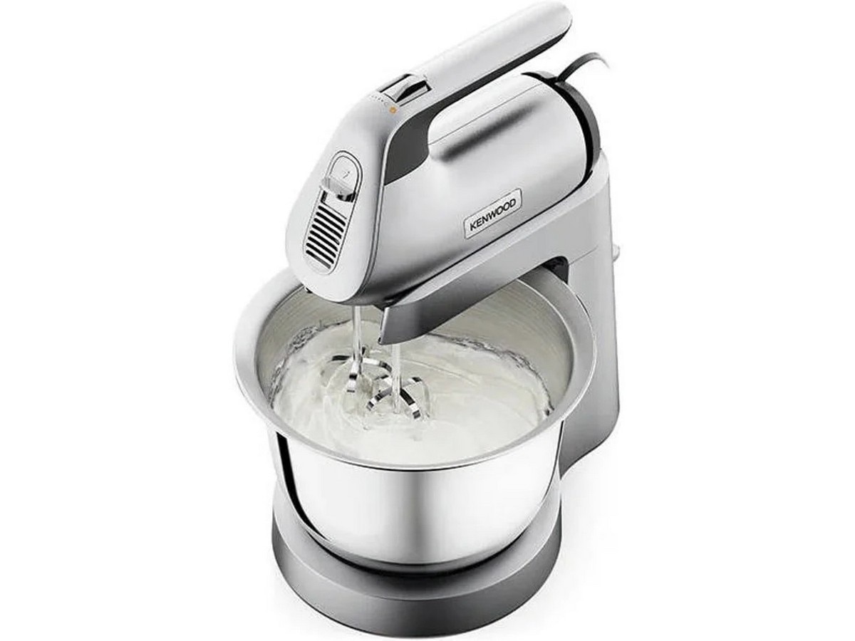 Batedeira com Taça Kenwood Chefette HMP54.000SI, 650W, Capacidade de 3,5L e 3 Acessórios - Prateado com Detalhes Cromados Prateado-2
