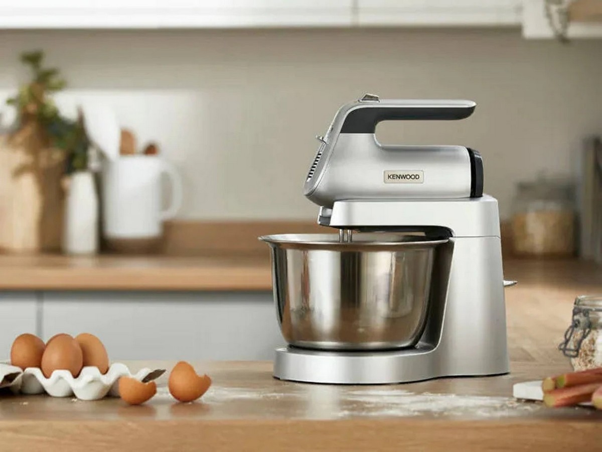 Batedeira com Taça Kenwood Chefette HMP54.000SI, 650W, Capacidade de 3,5L e 3 Acessórios - Prateado com Detalhes Cromados Prateado-5
