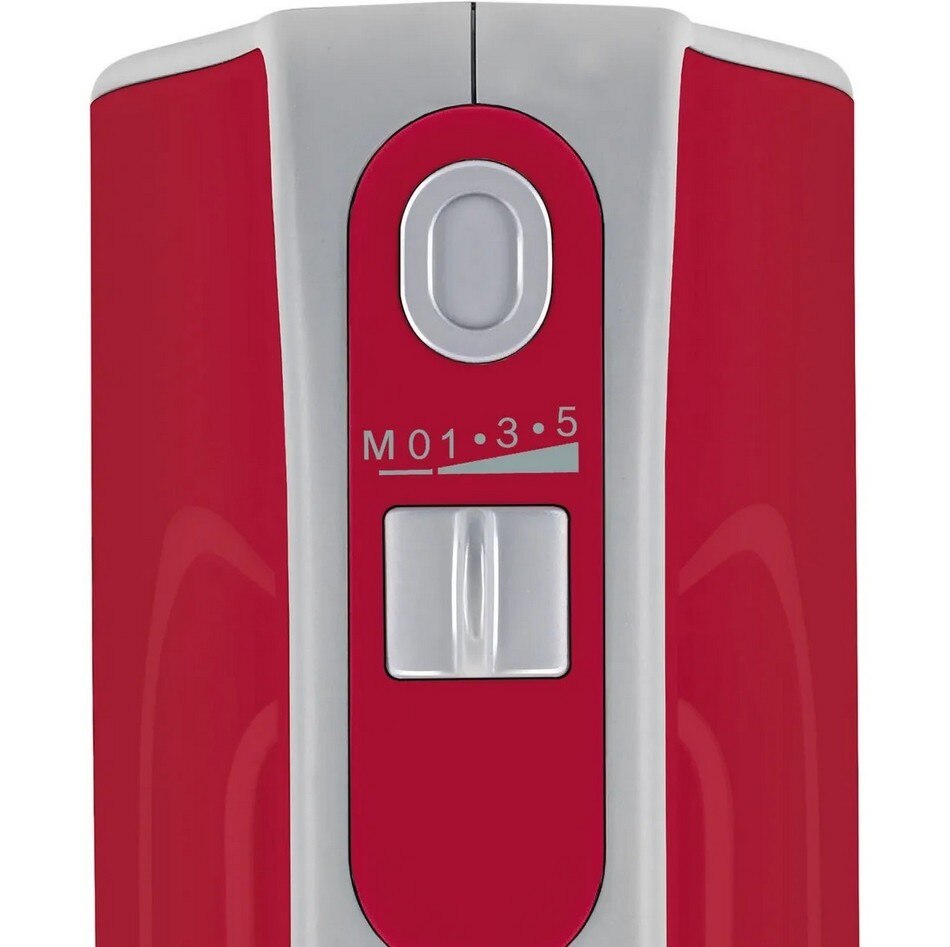 Batedeira Bosch MFQ40303 Styline Colour de 500 W - Vermelho e Prateado Vermelho-3