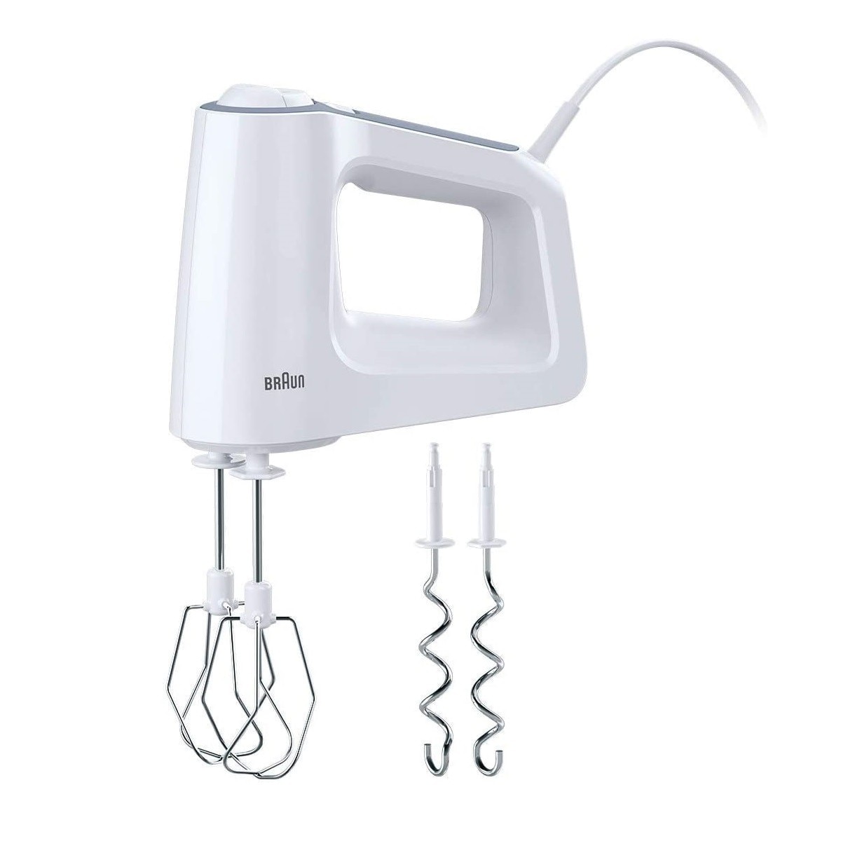 Batedeira Braun HM3100WH de 500 W com Acessório - Branco Branco-1