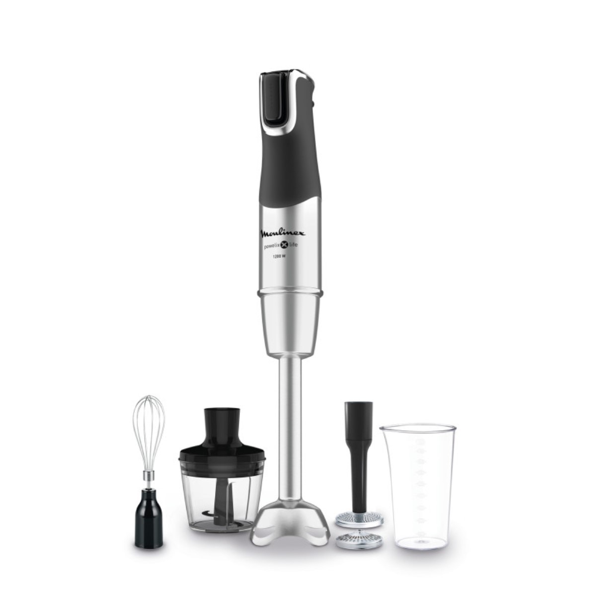 Imagem 0 de Varinha Mágica Moulinex InfinyForce Pro DD95HD10 de 1200 W com Acessórios - Cinza