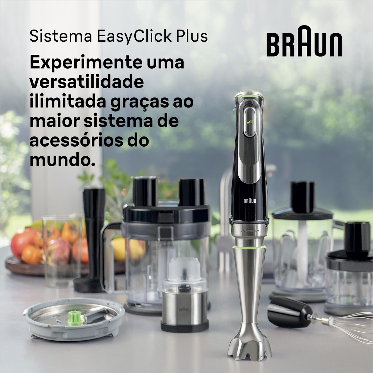 Varinha Mágica Braun MultiQuick 9 MQ 9135XI SmartSpeed Avançado de 1200 W com Acessórios - Preto Preto-6