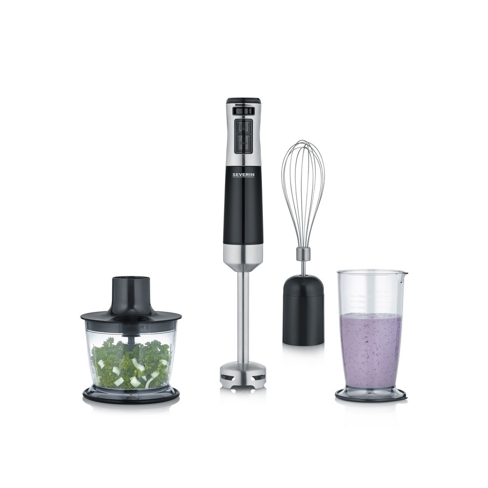 Varinha Mágica Severin SM 3772 de 600 W com Acessórios - Preto Preto-3