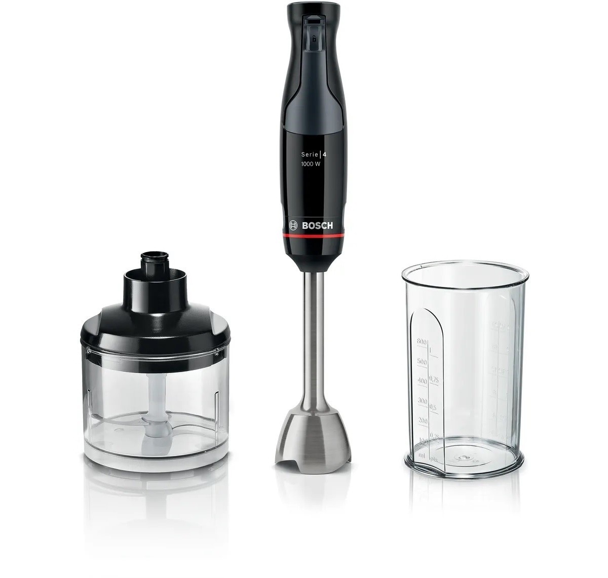 Imagem 0 de Varinha Mágica Bosch Serie 4 ErgoMaster MSM4B620 de 1000 W - Preto e Antracite
