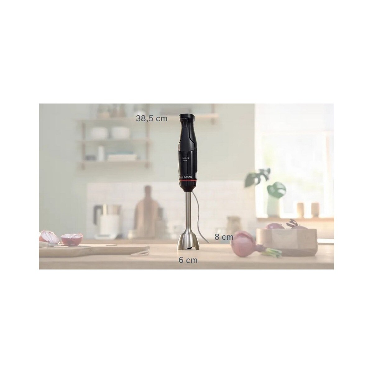 Varinha Mágica Bosch Serie 4 ErgoMaster MSM4B620 de 1000 W - Preto e Antracite Preto-6