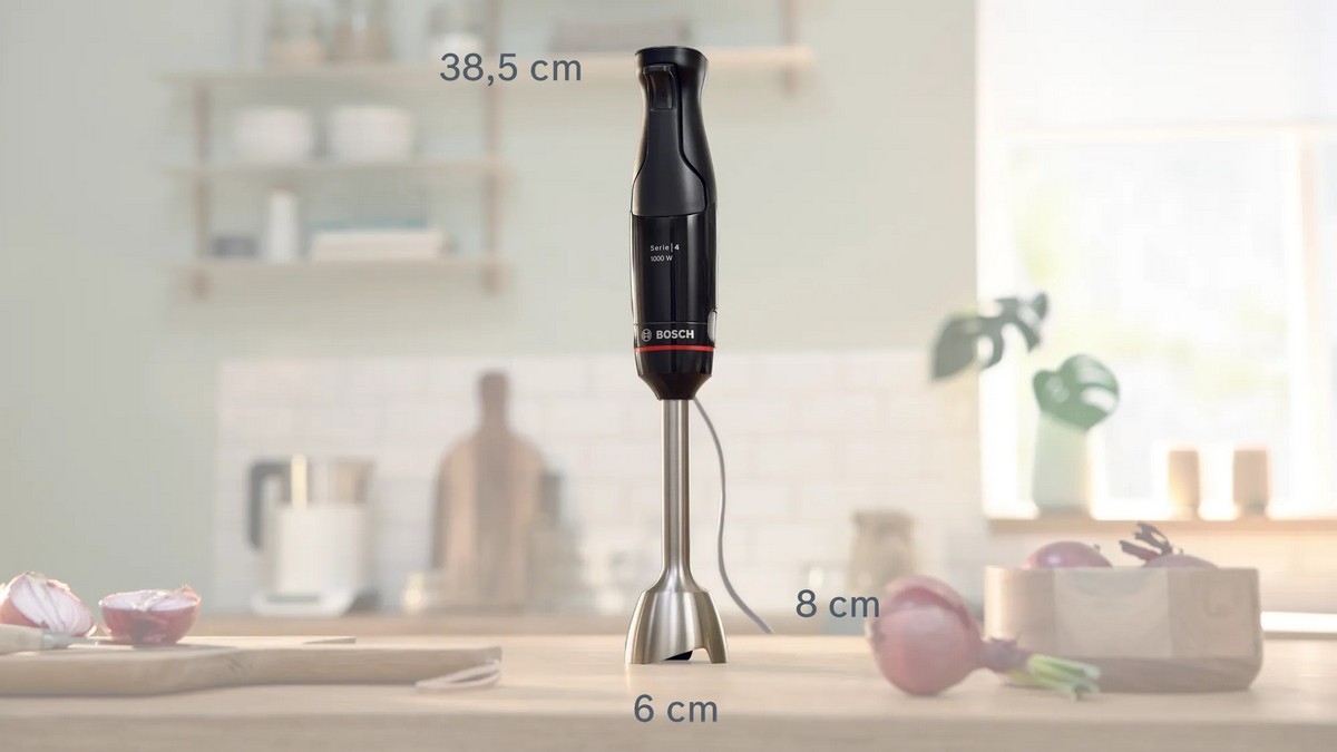 Varinha Mágica Bosch Serie 4 MSM4B610 ErgoMaster de 1000 W - Preto Antracite Preto/Antracite-7