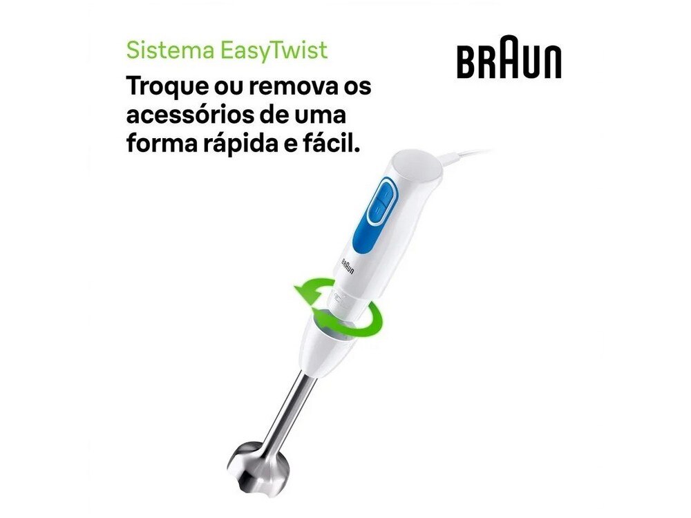 Varinha Mágica Braun MultiQuick 2 MQ20.001MWH de 600 W - Branco Branco-5
