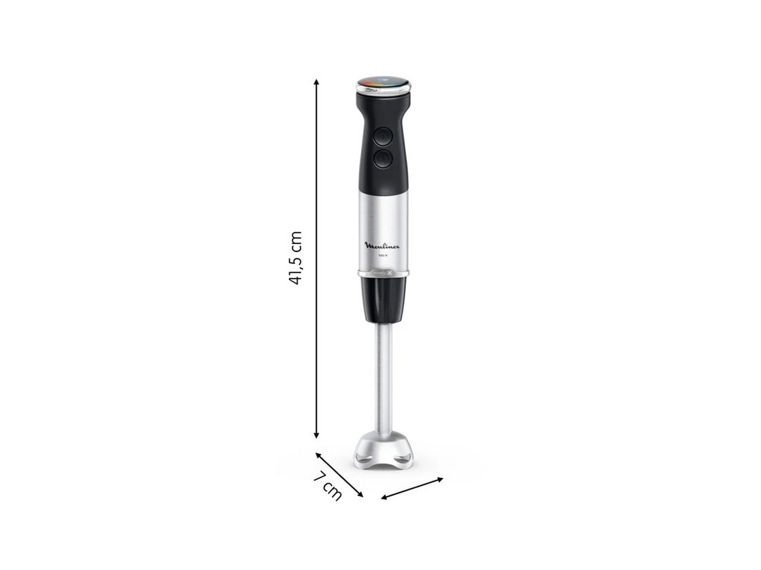 Varinha Mágica Moulinex DD673810 Quickchef + 2 Acessórios de 1000 W - Inox e Preto Inox/Preto-2