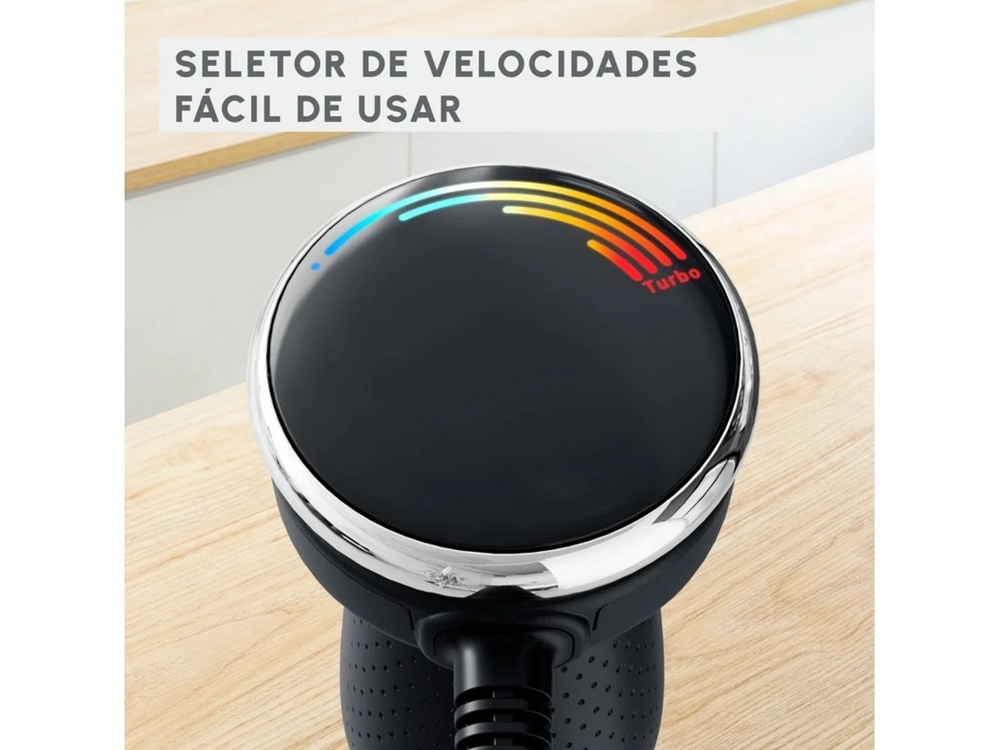 Varinha Mágica Moulinex DD673810 Quickchef + 2 Acessórios de 1000 W - Inox e Preto Inox/Preto-3