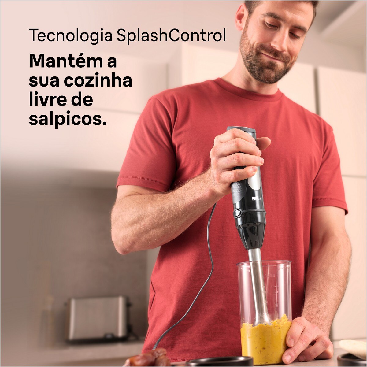 Varinha Mágica Braun MultiQuick 5 Pro MQ55236M de 1000 W, com Acessórios - Preto Preto-6