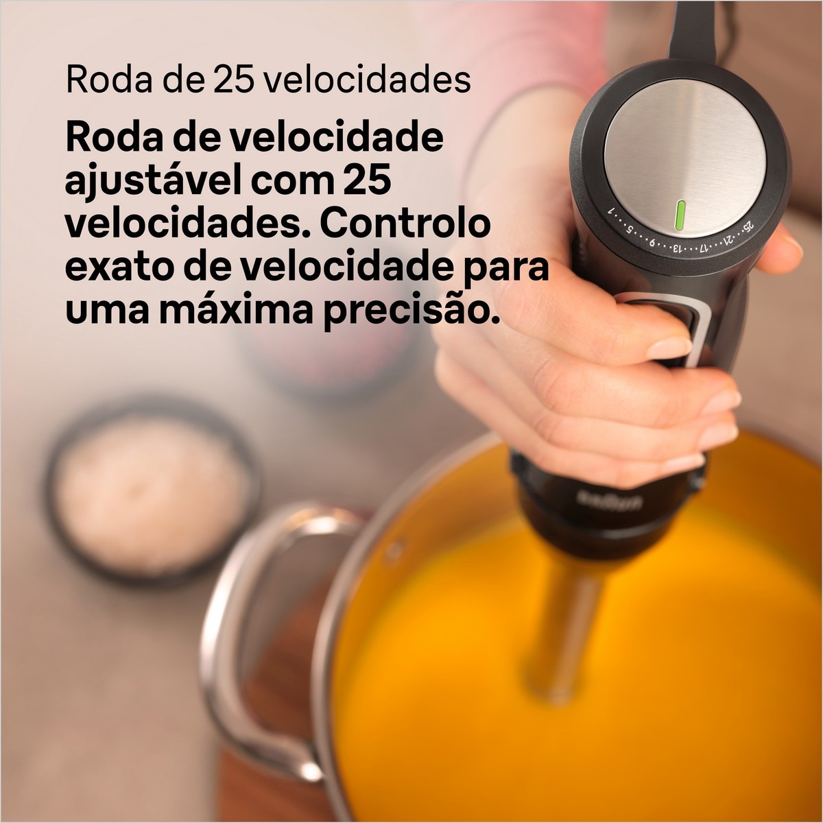 Varinha Mágica Braun MultiQuick 5 Pro MQ55236M de 1000 W, com Acessórios - Preto Preto-7