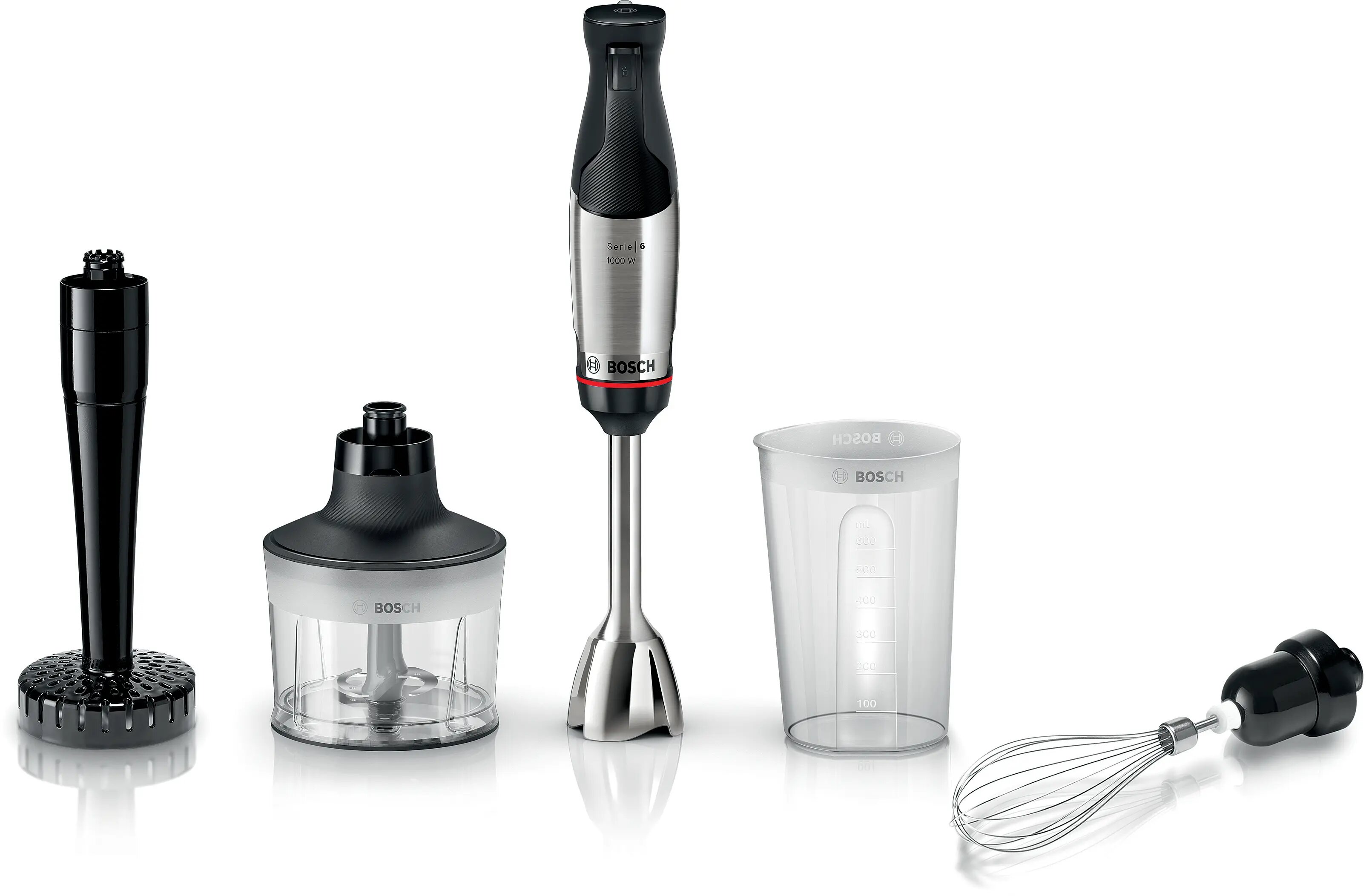 Imagem 0 de Varinha Mágica Bosch Serie 6 MSM6M633 ErgoMaster de 1000 W - Aço Antidedadas