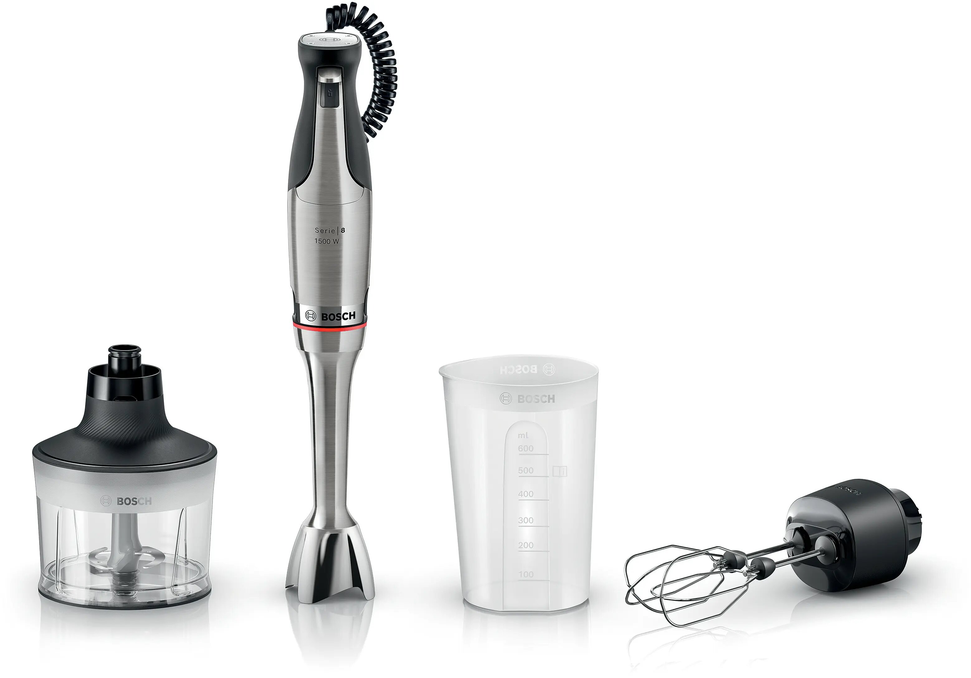 Imagem 0 de Varinha Mágica Bosch Serie 8 MSM8M934 ErgoMaster, de 1500 W - Aço Antidedadas