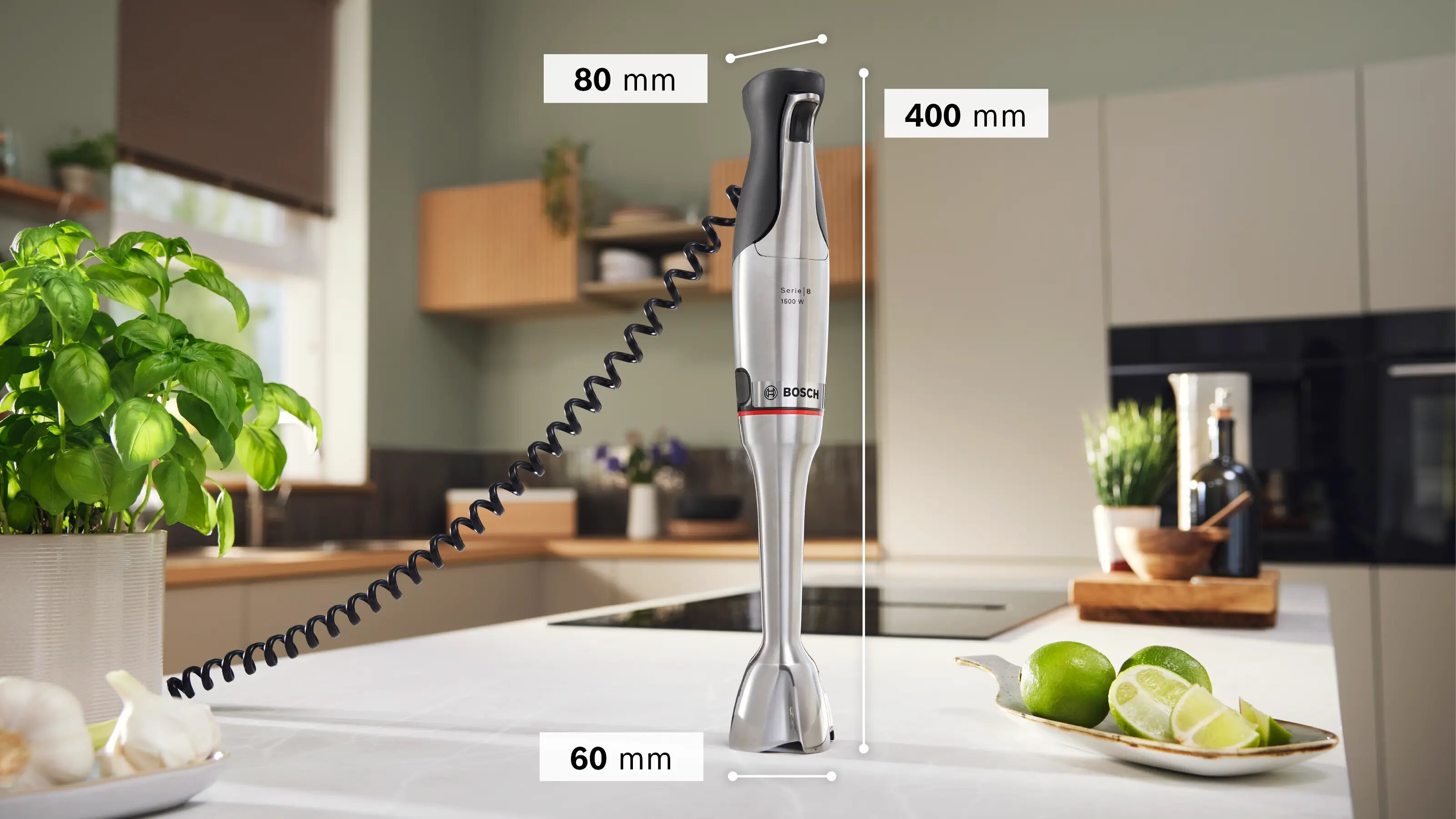 Varinha Mágica Bosch Serie 8 MSM8M934 ErgoMaster, de 1500 W - Aço Antidedadas Aço inoxidável-5