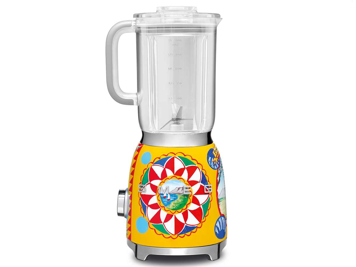 Liquidificador Smeg Anni 50 Dolce&Gabbana BLF01DGEU Sicily Is My Love de 800 W e Capacidade 1,5 Litros - Multicor Multicolor-3