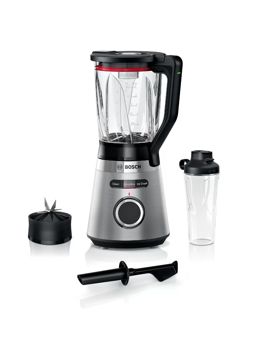 Imagem 0 de Liquidificador Bosch MMB6384M Vitapower Serie 4 de 1200 W e de 1,5 Litros - Inox