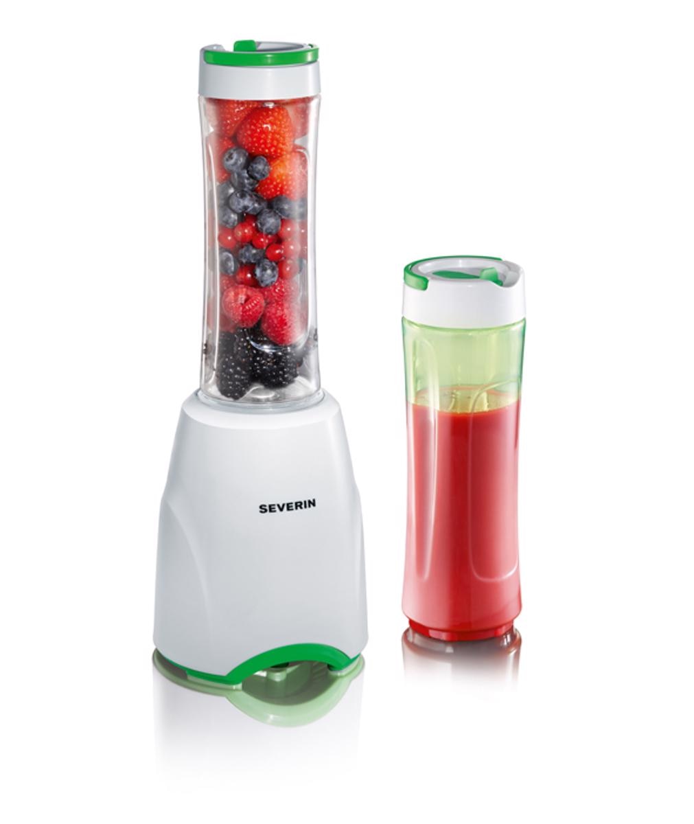 Liquidificador Severin Mix&Go SM3735 de 300 W e Capacidade de 2 x 600 ml - Branco Branco-1