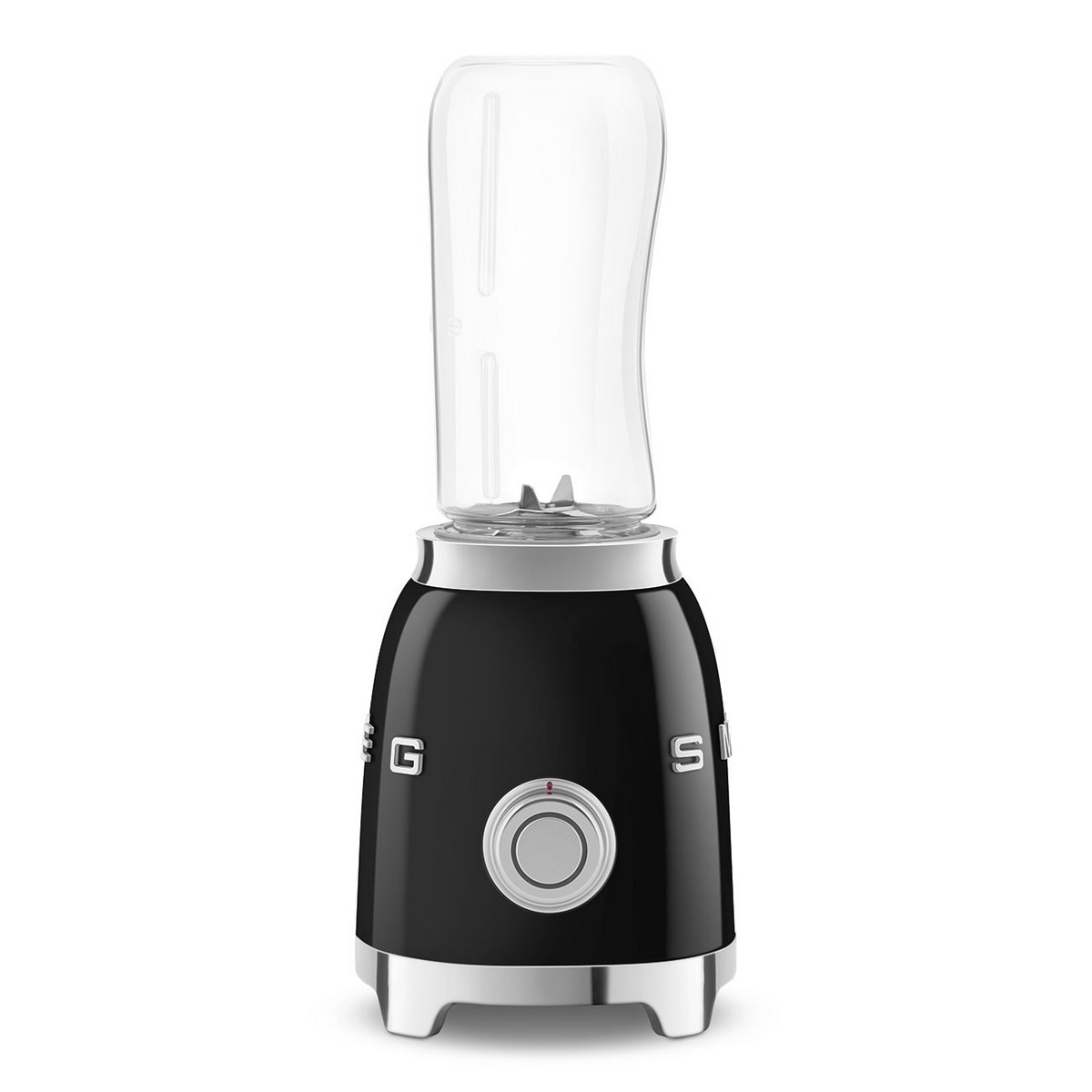 Liquidificador Mini Smeg Anni 50 de 300 W e Capacidade de 0,6 Litros Preto-2