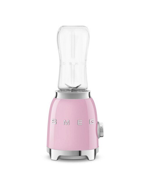 Liquidificador Mini Smeg Anni 50 de 300 W e Capacidade de 0,6 Litros Rosa-1