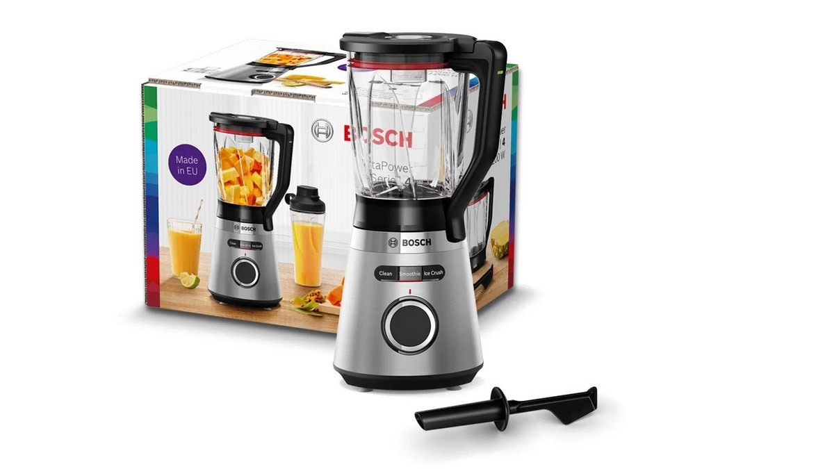 Liquidificador Bosch Serie 4 MMB6382M VitaPower de 1200 W e de 1,5 Litros - Inox Inox-4