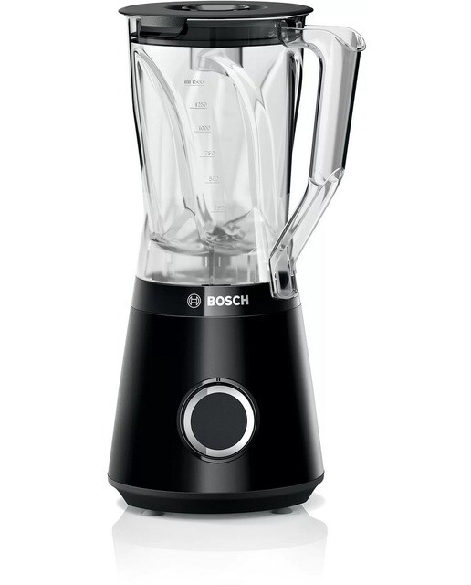 Imagem 0 de Liquidificador Bosch Serie 4 MMB6141B VitaPower de 1200 W e de 1,5 Litros - Preto