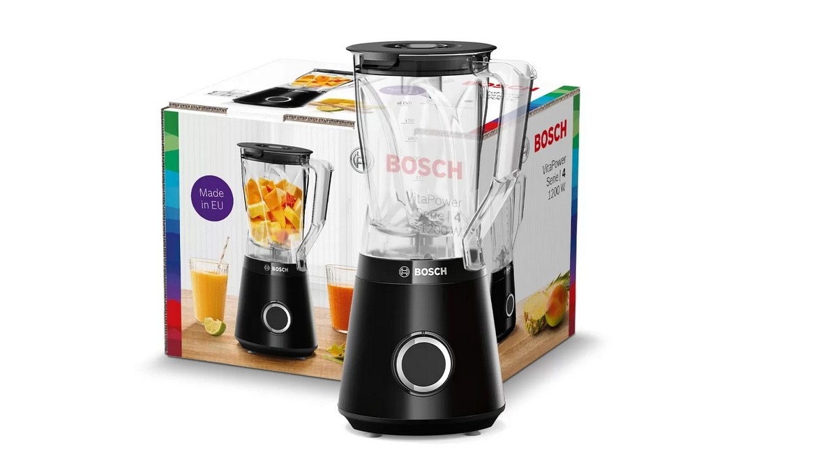 Liquidificador Bosch Serie 4 MMB6141B VitaPower de 1200 W e de 1,5 Litros - Preto Preto-2