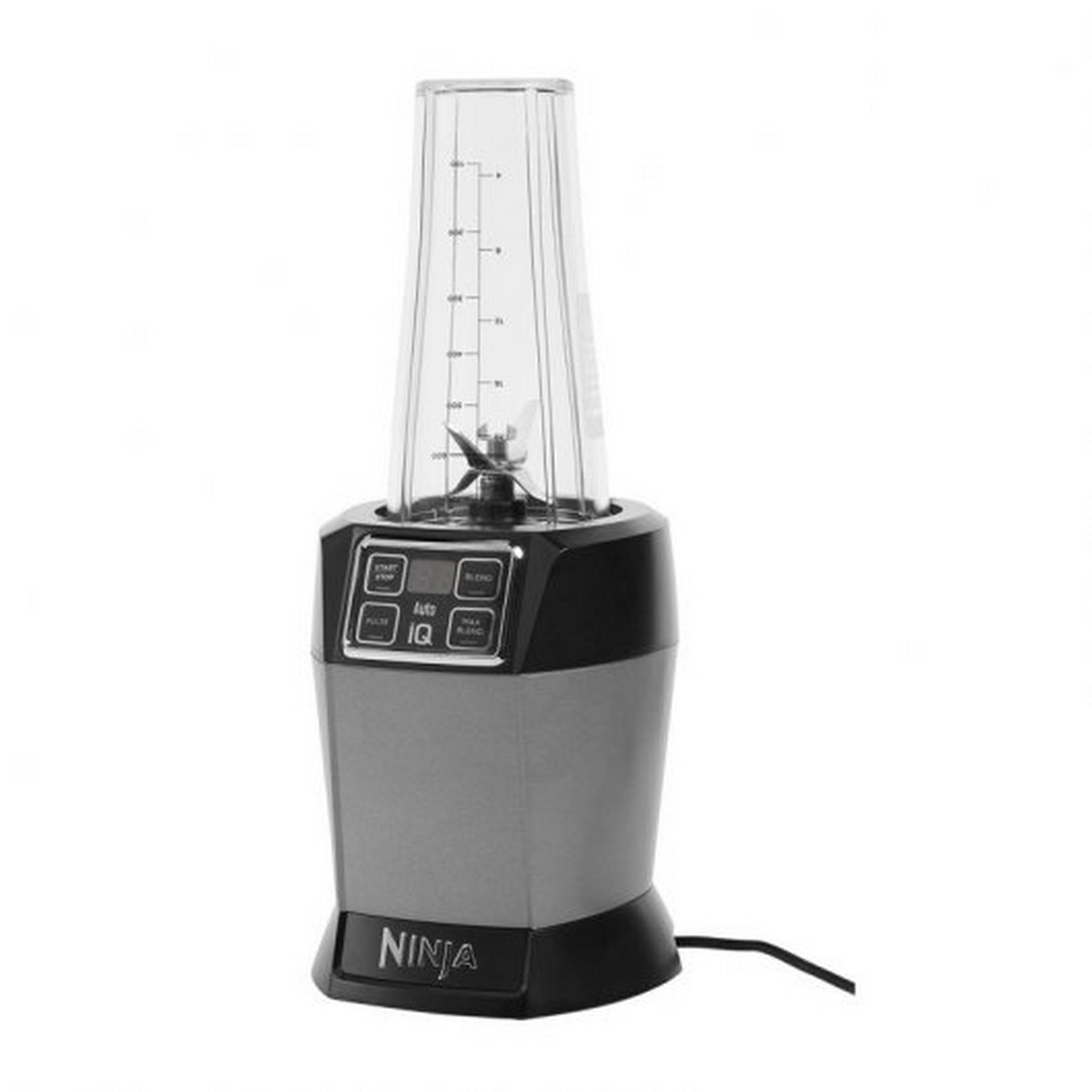 Liquidificador Ninja BN495EU Individual com Tecnologia Auto- iQ de 1000 W - Preto e Prateado Preto / Prateado-3
