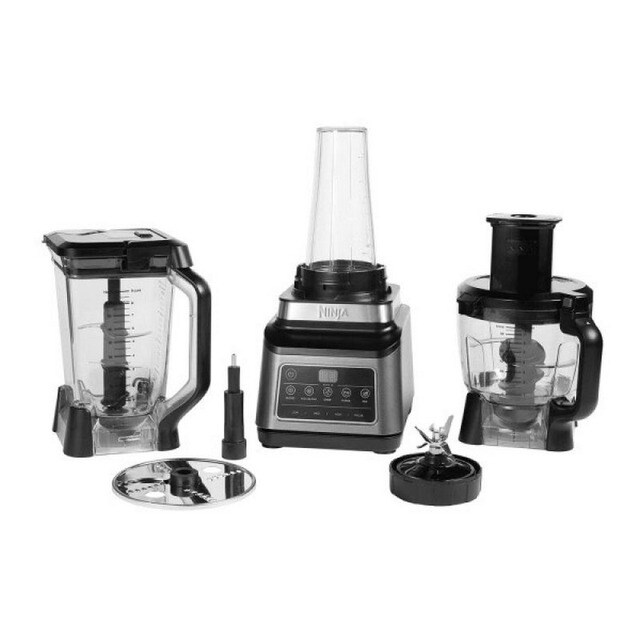 Processador de Alimentos Ninja BN800EU 3 em 1 de 1200 W - Preto e Prateado Preto / Prateado-2