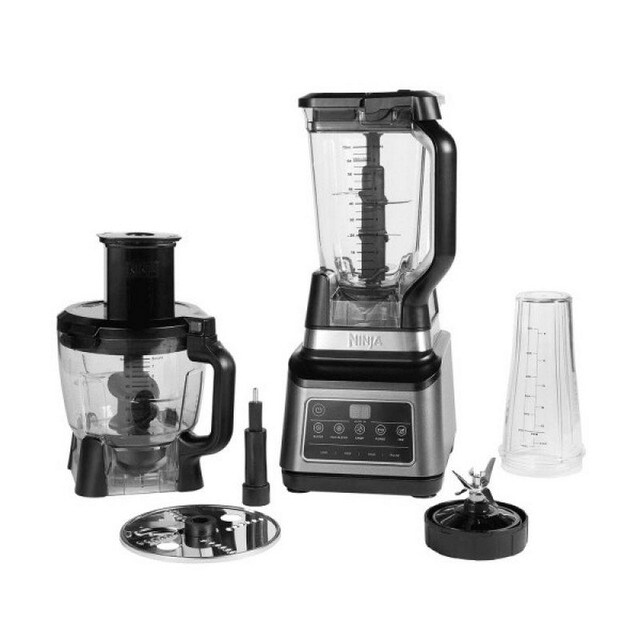 Processador de Alimentos Ninja BN800EU 3 em 1 de 1200 W - Preto e Prateado Preto / Prateado-3