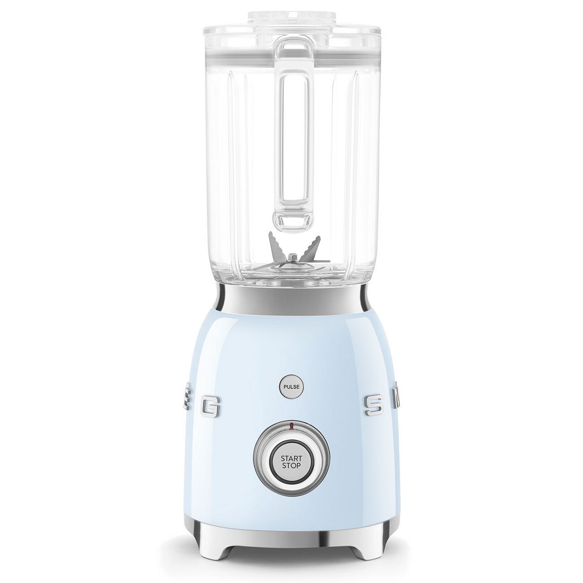 Liquidificador Smeg Anni 50 BLF03PBEU de 800 W e de 1,5 Litros - Azul Céu Polido Azul Céu-2