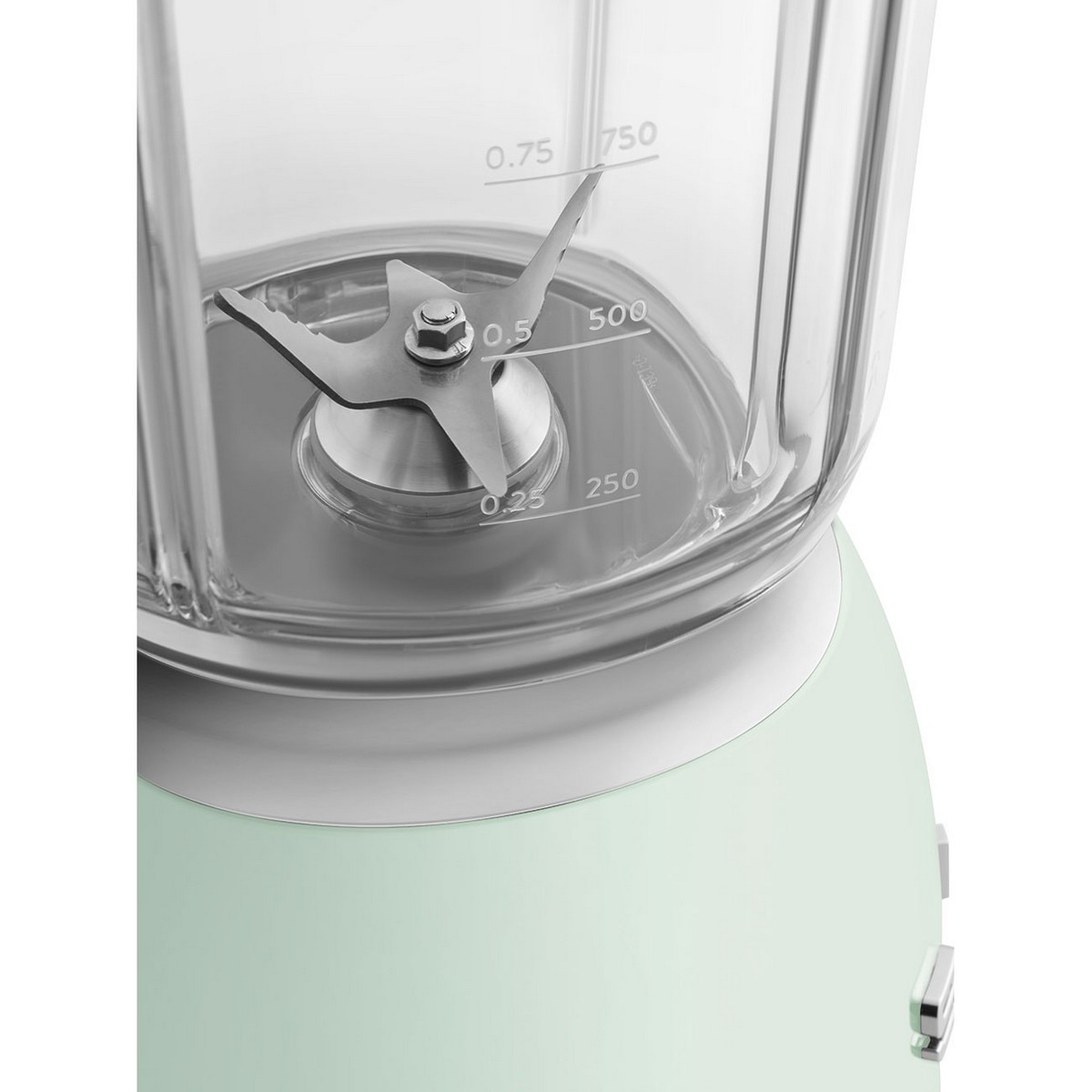 Liquidificador Smeg Anni 50 de 800 W e de 1,5 Litros Verde Água-5