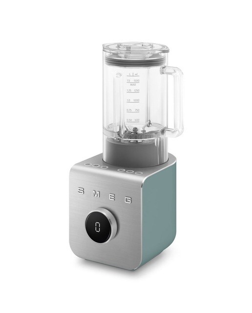 Liquidificador de Alta Performance Smeg Collezione de 1400 W e de 22000 rpm Esmeralda Mate-1