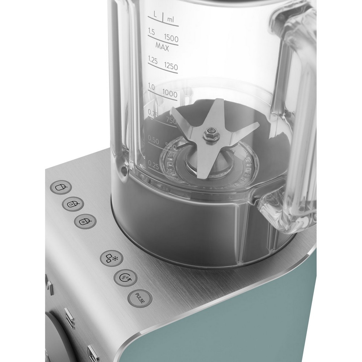 Liquidificador de Alta Performance Smeg Collezione de 1400 W e de 22000 rpm Esmeralda Mate-5