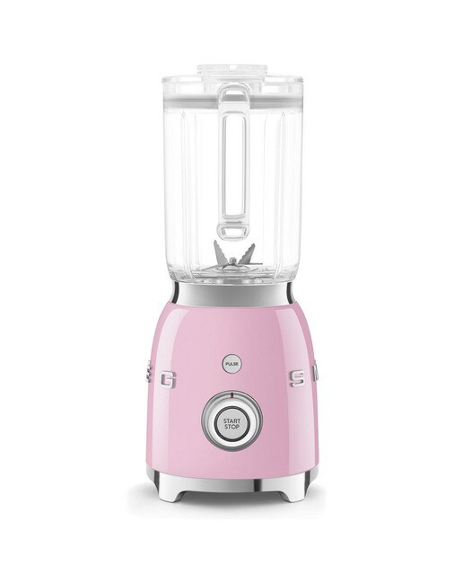 Liquidificador Smeg Anni 50 BLF03PKEU de 800 W - Rosa Polido Rosa-1