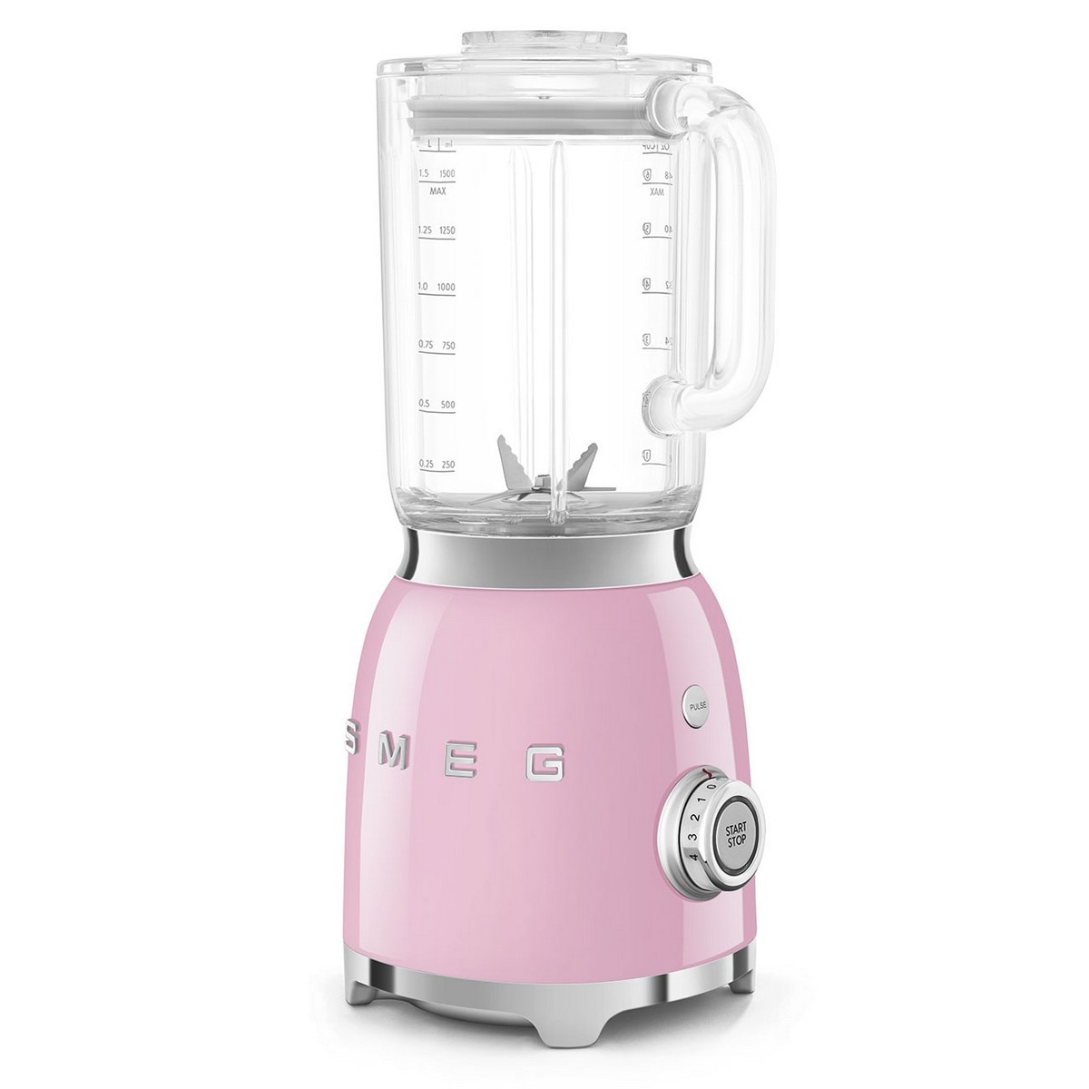 Liquidificador Smeg Anni 50 BLF03PKEU de 800 W - Rosa Polido Rosa-3