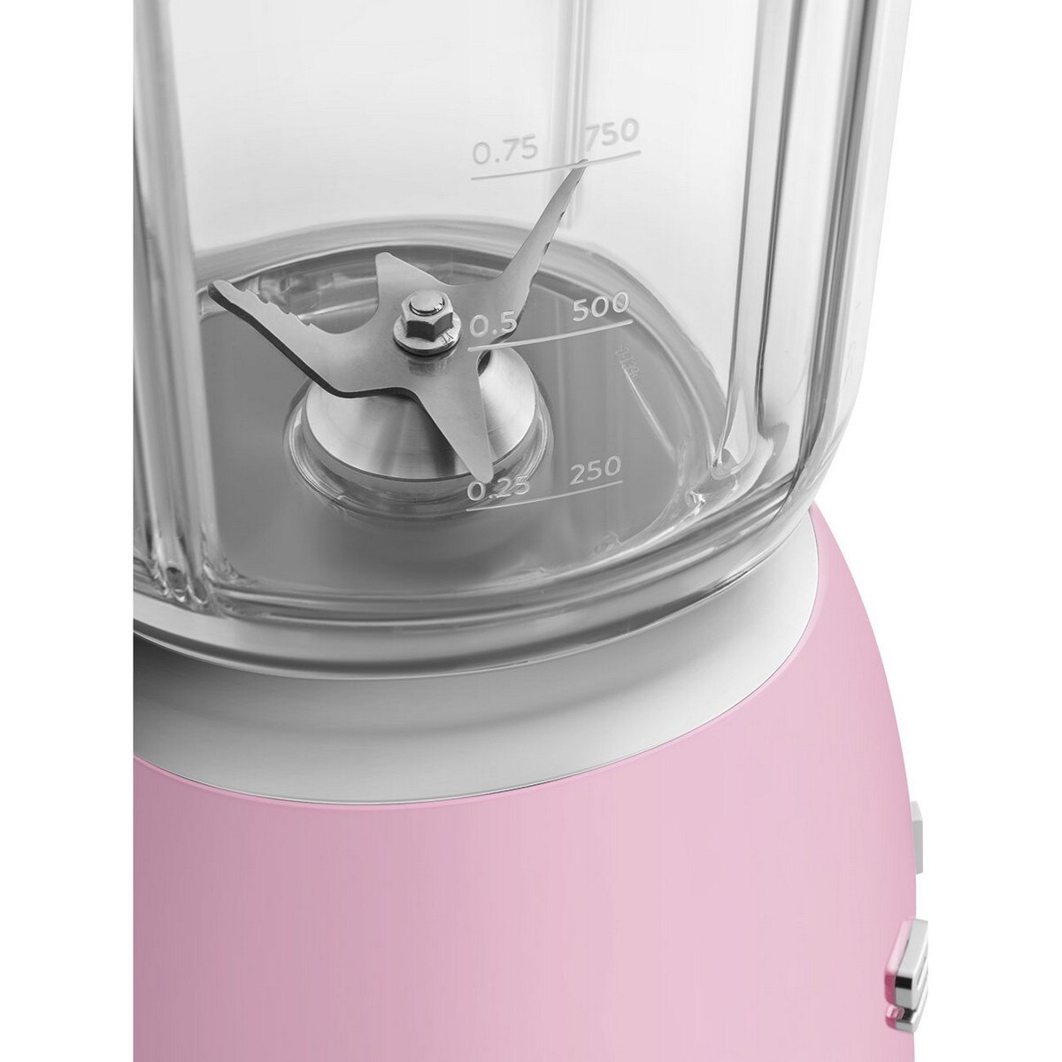 Liquidificador Smeg Anni 50 BLF03PKEU de 800 W - Rosa Polido Rosa-4