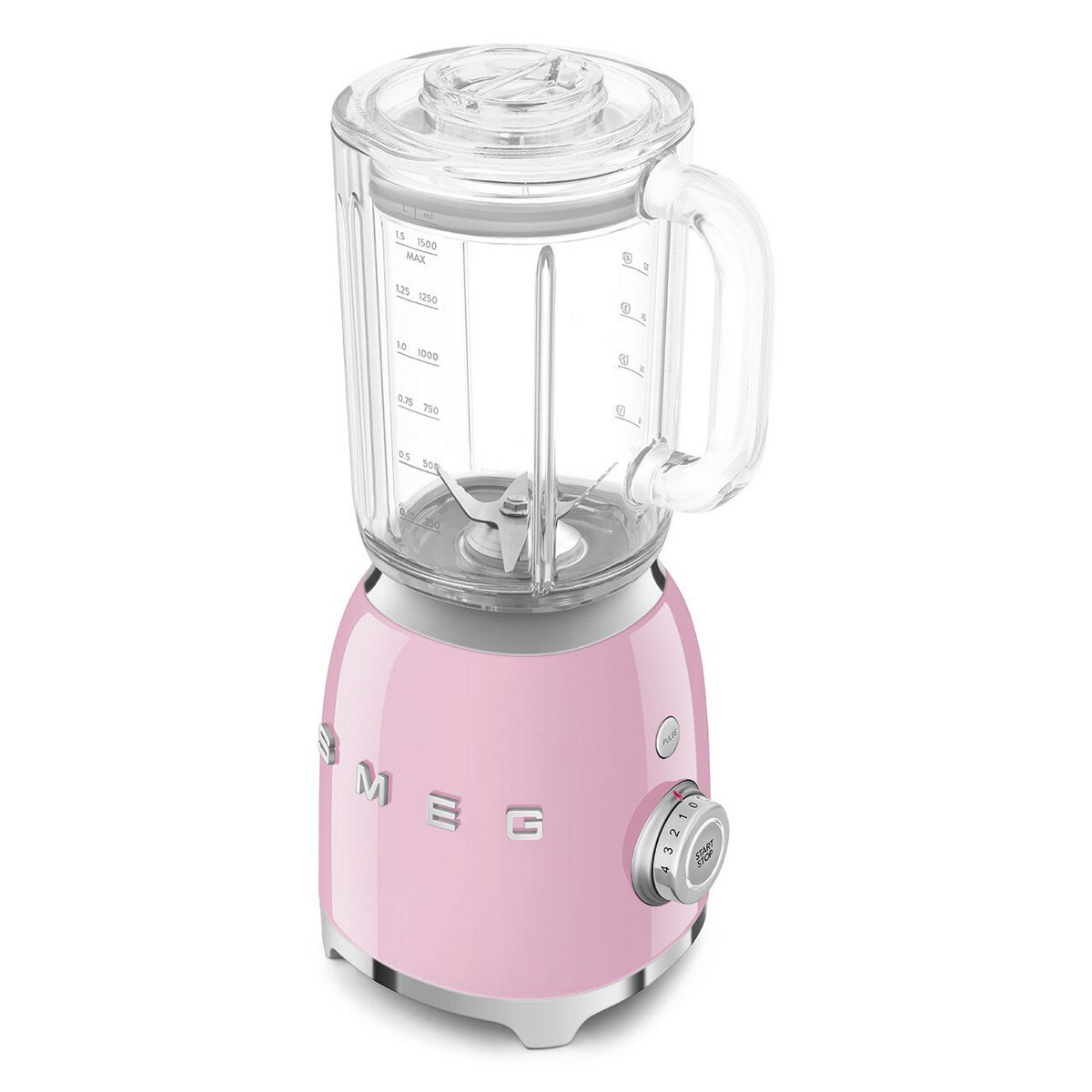 Liquidificador Smeg Anni 50 BLF03PKEU de 800 W - Rosa Polido Rosa-6