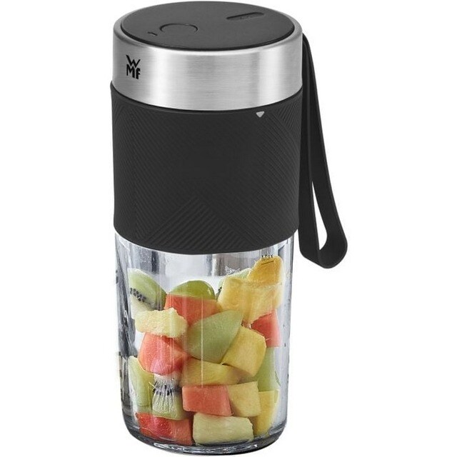 Liquidificador Portátil WMF Kitchenminis Mix&Go Recarregável de 50 W e de 300 ml - Vidro Tritan Inox/Cristal-2