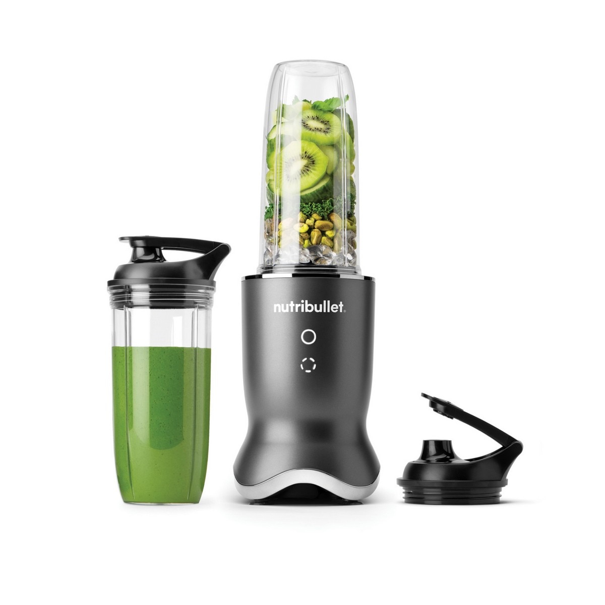 Imagem 0 de Liquidificador Nutribullet NB1206DGCC Personal Blender Ultra de 1200 W e de 0,9 Litros - Preto