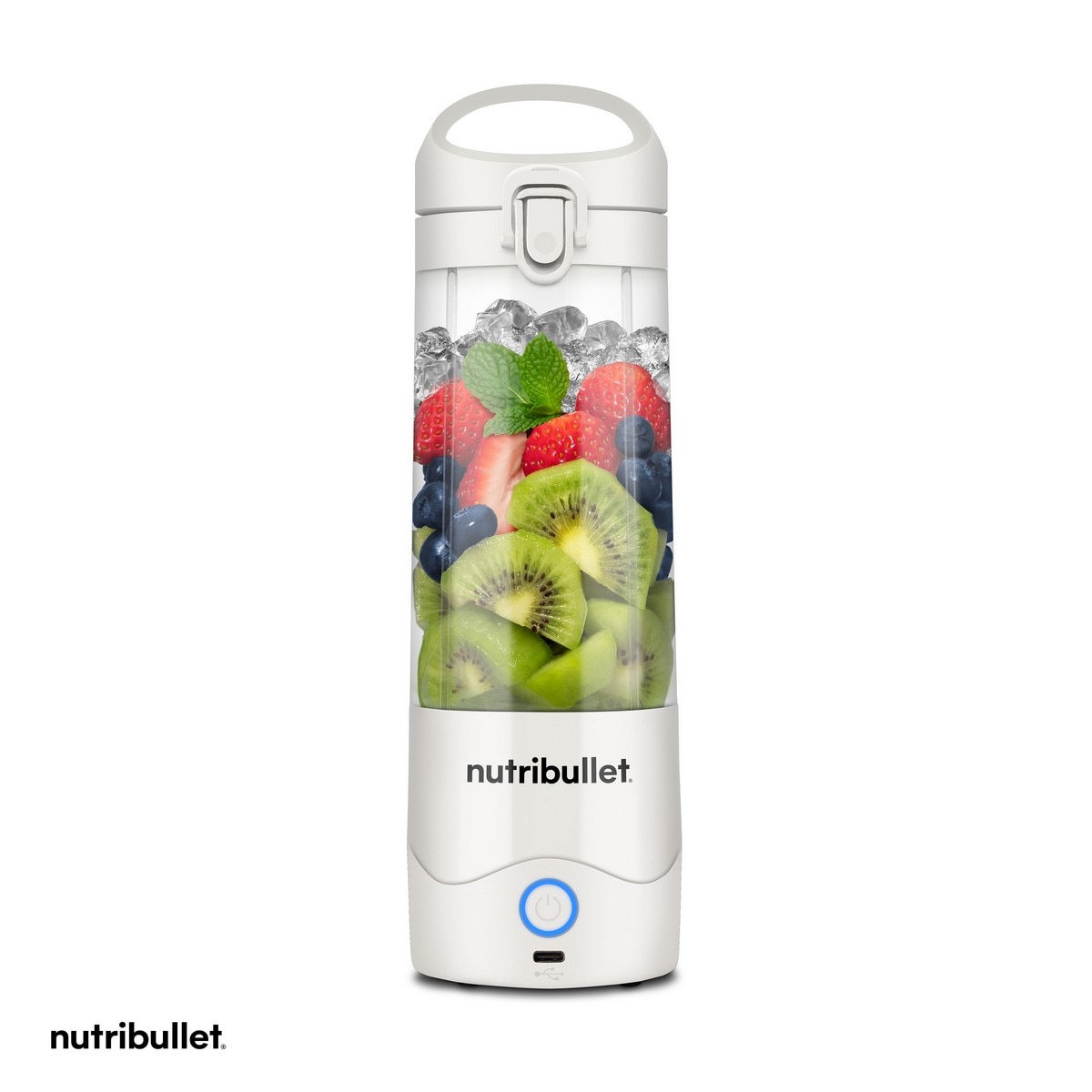 Imagem 0 de Liquidificador Nutribullet NBP003W Portátil de 0,475 Litros - Branco
