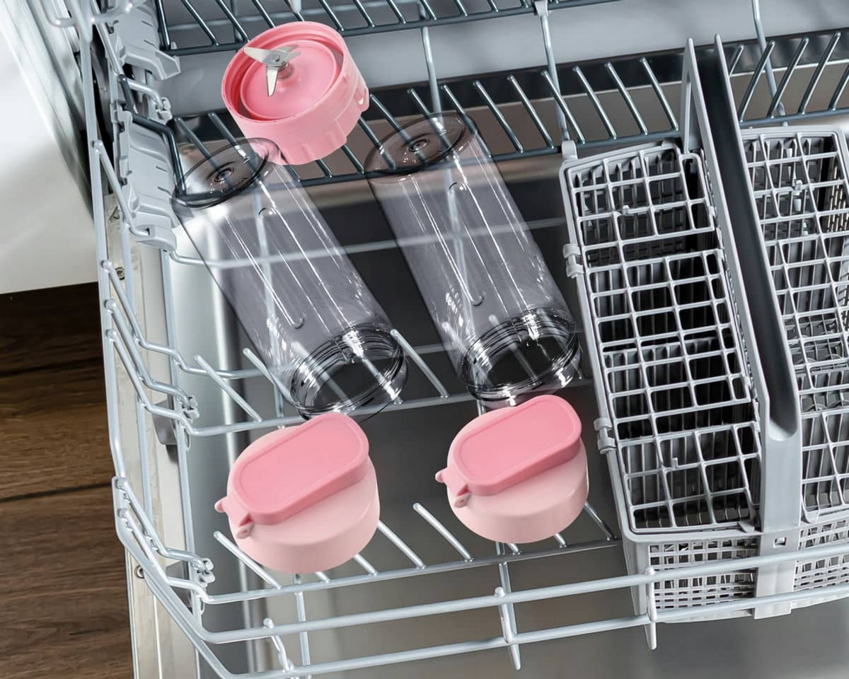 Liquidificador To-Go Flama 2223FL de 350 W e de 0,6 Litros - Cherry Pink Pink-7