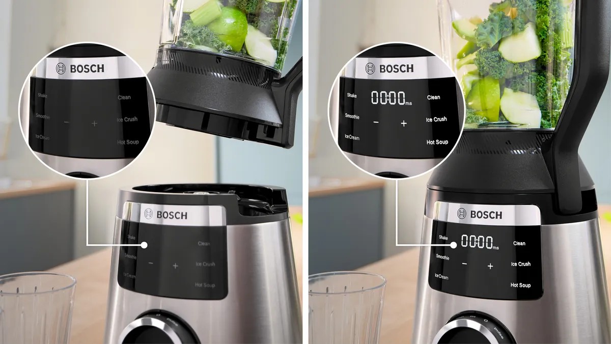 Liquidificador Bosch Serie 6 MMB6762M VitaPower de 1800 W e de 2 Litros - Preto e Inox Preto / Inox-5
