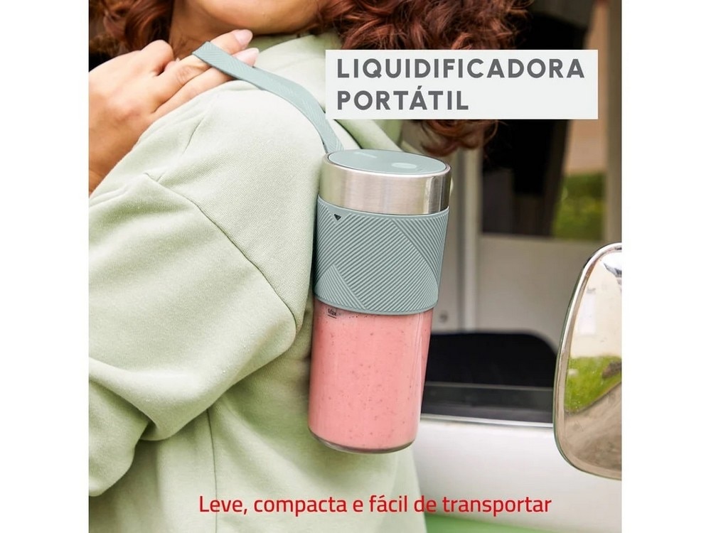 Liquidificador Moulinex LM1C0410 Portátil Light Mix de 300 ml - Sem Fios 2