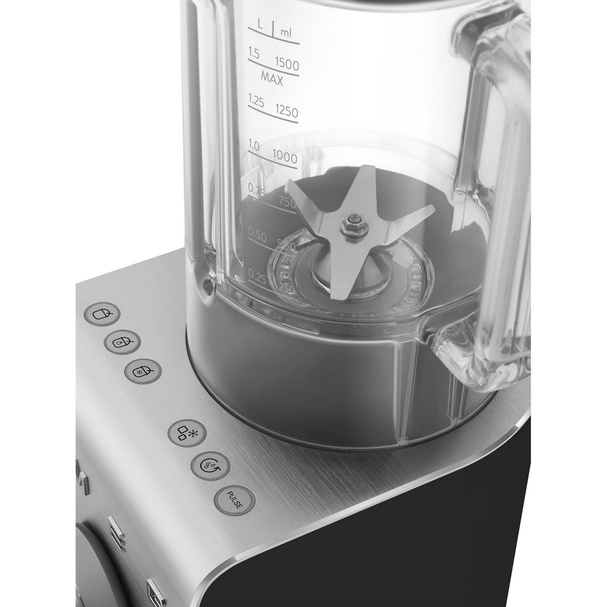 Liquidificador de Alta Performance Smeg Collezione de 1400 W e de 22000 rpm Preto mate-5